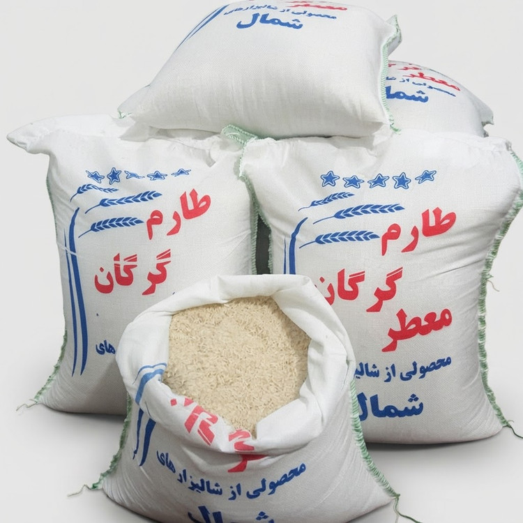 برنج طارم گرگان خوش پخت 10کیلوگرم